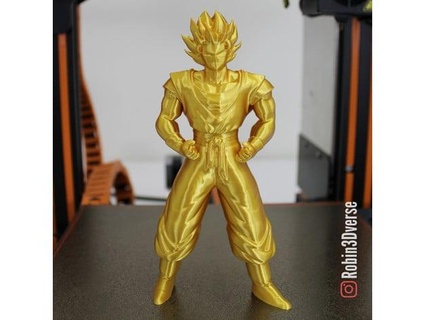 Goku suporte livre remixar robin3dverse 3d print model - Mito3D