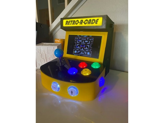 desktop arcade retropie rbenell 3D print model - Mito3D