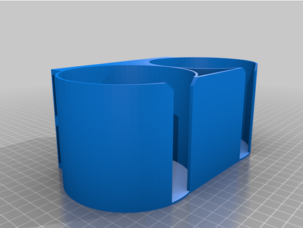 coffee cup holder worthend 3d print model - Mito3D