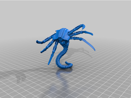 space zombie ghostly stabber horror- 3d print model - Mito3D