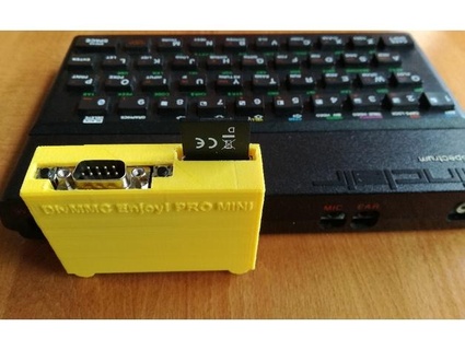 divmmc zevk almak mini profesyonel durum kılıf Sinclair zx spektrum v2 v3 yükseltilmiş Dokumacı örümcek 3d print model - Mito3D