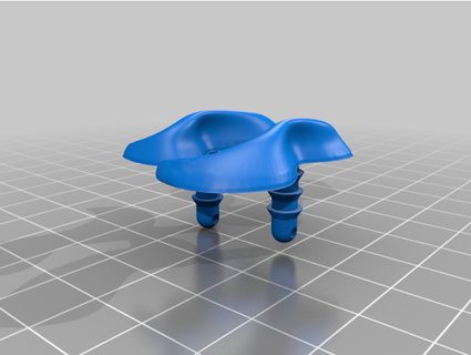 ojo tejer calamar juego hackers 3d print model - Mito3D