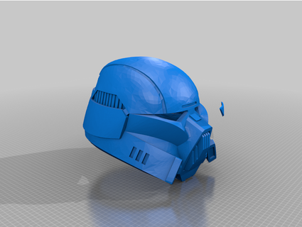 Generacion 3 soldado oscuro casco versión 2 eladictoalosverdes 3d print model - Mito3D