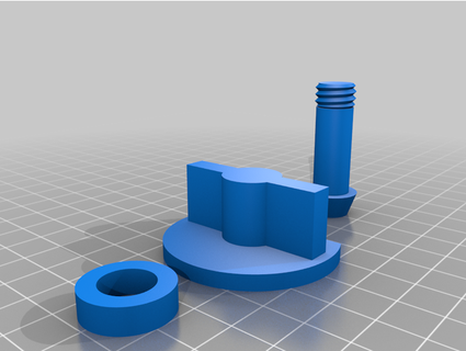 recycling bin lock mechanism awroberts 3d print model - Mito3D