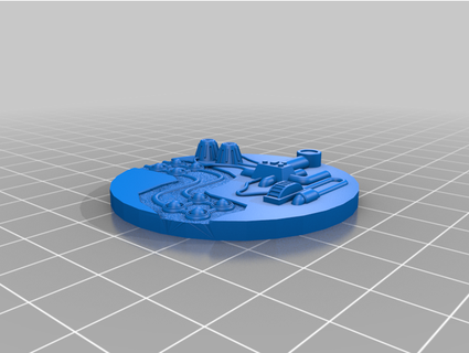 50mm base space zombie ghostly stabber horror- 3d print model - Mito3D