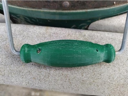 big green egg replacement handle ronaldwalters 3d print model - Mito3D