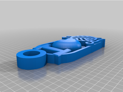 Llavero amo el doku camfuria 3d print model - Mito3D