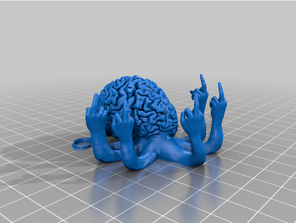 cerebro folla vankou 3d print model - Mito3D
