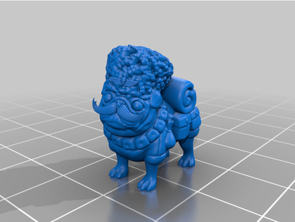 compagno pug vostroyan icelord399 3d print model - Mito3D