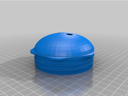 wasp bait bowl lid banffman 3d print model - Mito3D