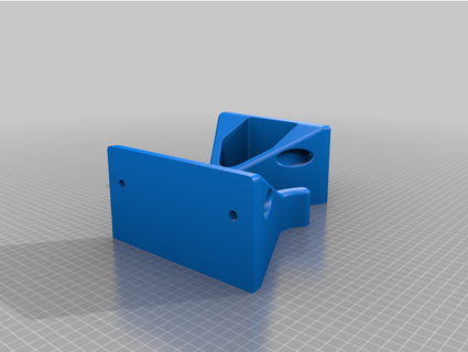 roda monte remixar parede Parachoque knuckleup10 3d print model - Mito3D