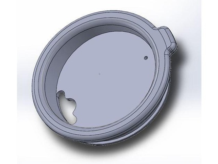 lid cup 28 inches ddiazr 3d print model - Mito3D