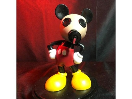 gaz maskesi Mickey fare psdwizzard 3d print model - Mito3D
