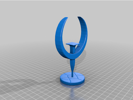 quake runes collectibles uzarran 3d print model - Mito3D
