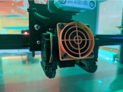 wahrscheinlich Beste Ender 3 Profi Dual Ventilator montieren 3dprintpgh 3d print model - Mito3D