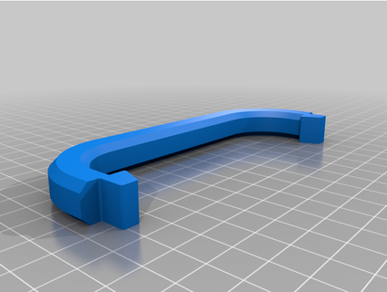 lasko box fan replacement handle jknutson 3d print model - Mito3D