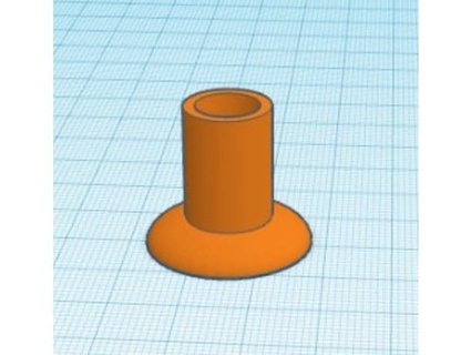 extraction buffer tube holder leeb65 3d print model - Mito3D