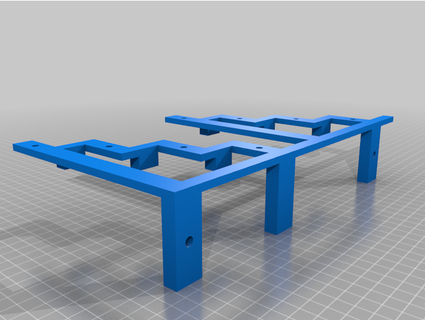 escalier Meanwell lrs séries support 4 bluetopia 3d print model - Mito3D