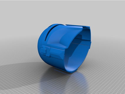 mandaloriano casco huertos 3d print model - Mito3D