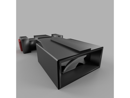 batman animated series grapple gun nuadadesigns 3d print model - Mito3D