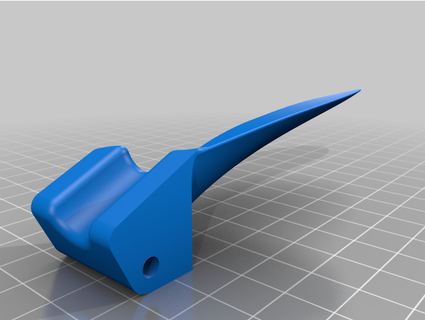 efoil hydrofoil folding foil propeller designed enzymlefax norcom 3d print model - Mito3D