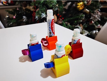 pasta dental exprimidor rodillo niños 33mm r0mats 3d print model - Mito3D
