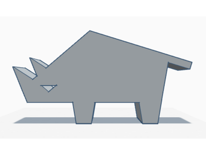 rinoceronte Morayelz 3d print model - Mito3D