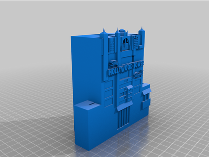 terror dice tower army guy137 3d print model - Mito3D
