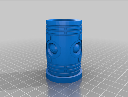 25mm 40mm objective stand pseudonymmster 3d print model - Mito3D
