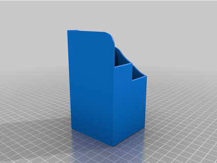 double plate forme carte titulaire soutien jacobmadeit 3d print model - Mito3D