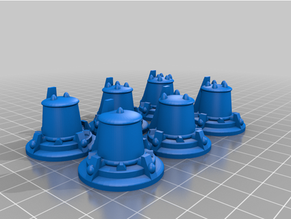 tau objective markers fiendrunner 3d print model - Mito3D