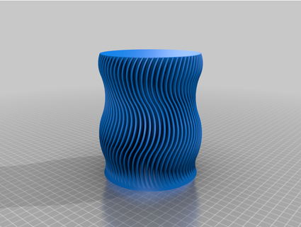 twisted vase fredslund3d 3d print model - Mito3D