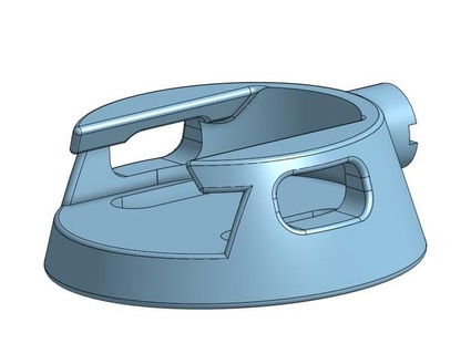 dji osmo pocket wifi holder bastrym 3d print model - Mito3D