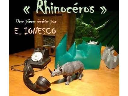 mascarada rinoceronte deux cuernos caja cartón olongueto 3d print model - Mito3D