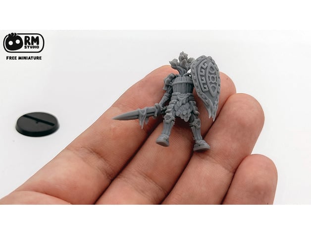 dendroid dndminiature spibod 3D print model - Mito3D