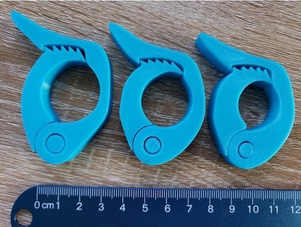 kreisförmig Kabel Klemme Remix Joshcc 3d print model - Mito3D