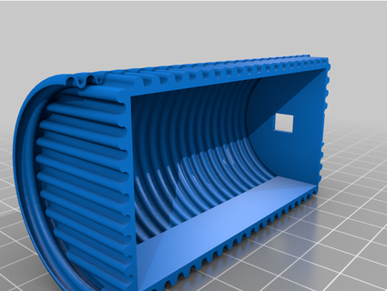 Nissen capanna modello johnkh 3d print model - Mito3D