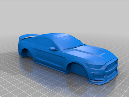Shelby gt350r pinar derby coche vehiculo xoltrax 3d print model - Mito3D