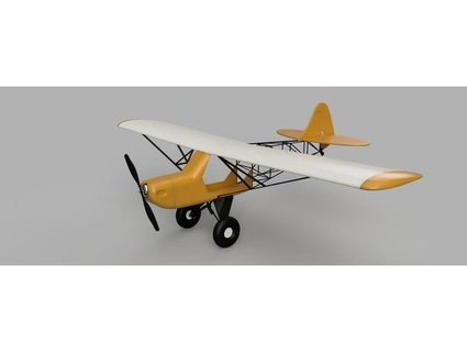 selvaggio bobber modello rc aereo 1000mm Ali matib 3d print model - Mito3D