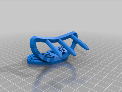 butterfly clip jackwiest 3d print model - Mito3D