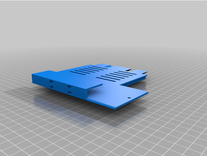 Ender 3 v2 psu Startseite Mantel 2 Teile 80x80x25 Ventilator fsbn 3d print model - Mito3D