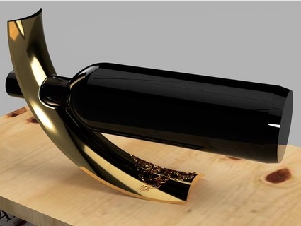 dengeli şarap Kulp destek Ejderha 3d print model - Mito3D