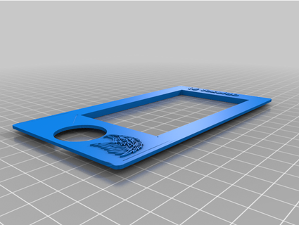 aquila x2 screen frame microrail design studio 3d print model - Mito3D