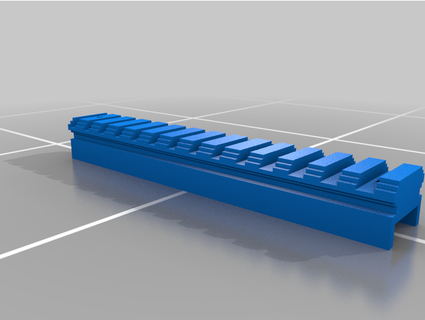 3d barra militech frantoio stryfe kit piedi puzzolenti 3d print model - Mito3D