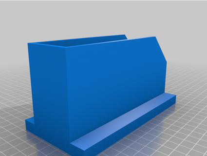 chopping board holder alphahelix 3d print model - Mito3D