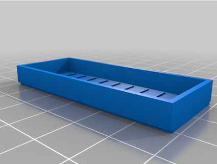 caja porta fusibili 20mm nanoap6 3d print model - Mito3D