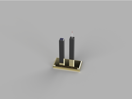 9 11 ikiz kuleler anıt garip usta 3d print model - Mito3D