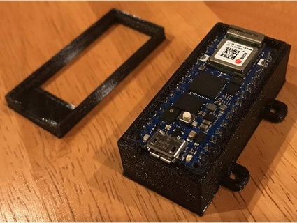 arduino nano rp2040 relier Cas gaine chabes 3d print model - Mito3D