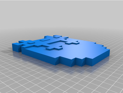 Minecraft axolotl seau moki18 3d print model - Mito3D