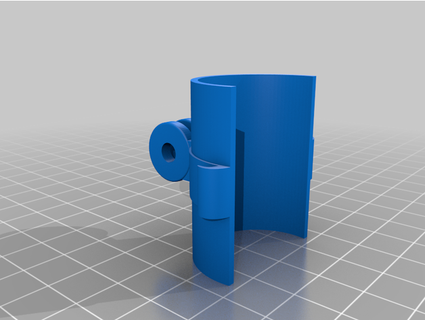 montura para linterna cargil 3d print model - Mito3D